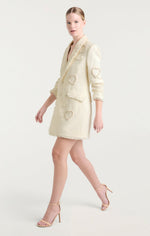Embellished Blazer Dress