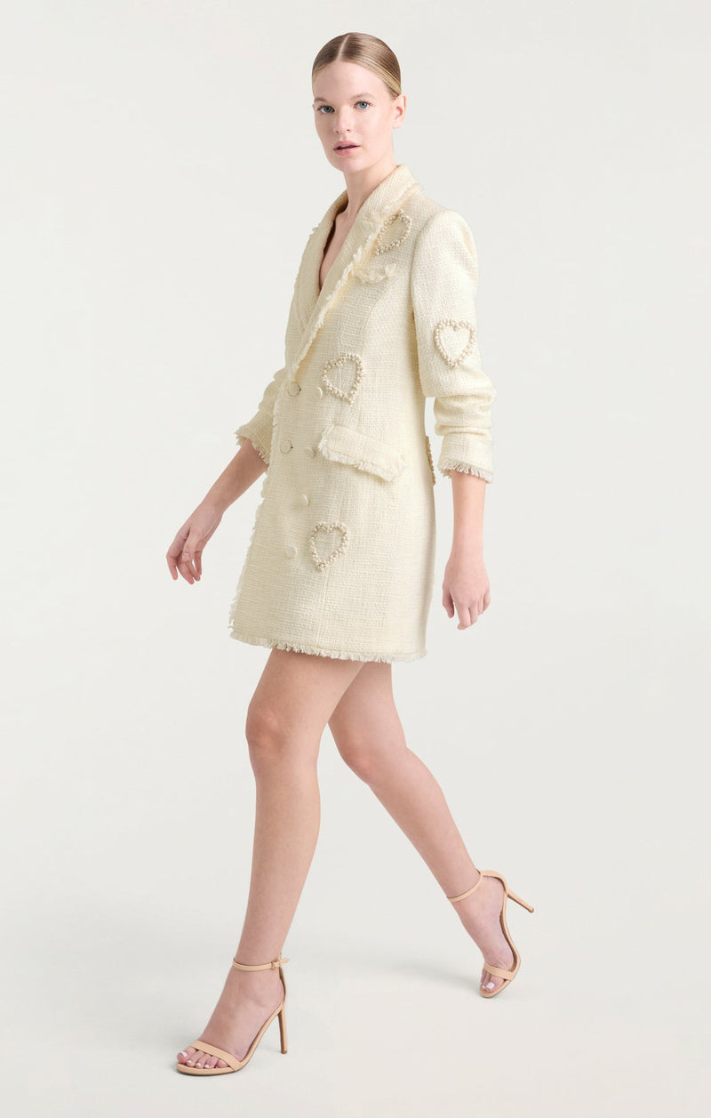 Embellished Blazer Dress