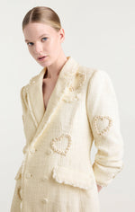 Embellished Blazer Dress