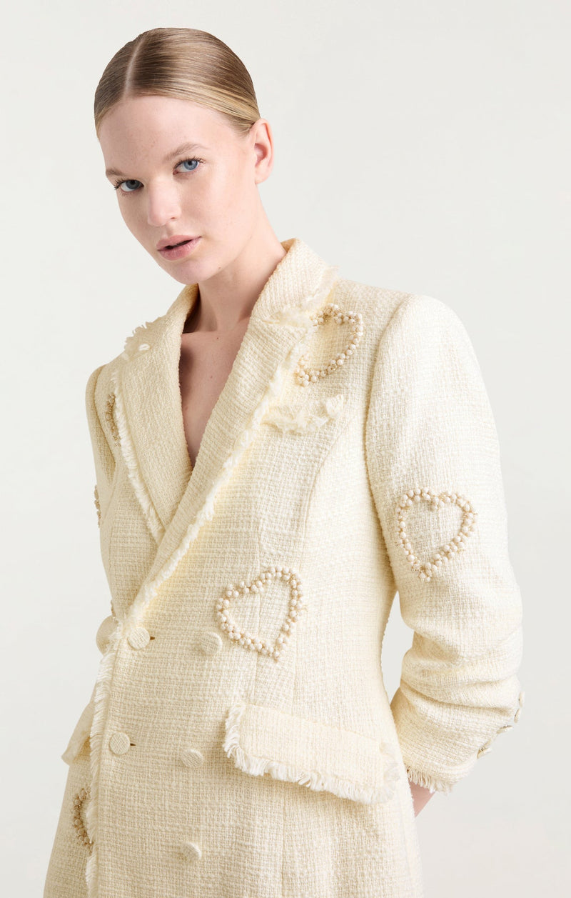 Embellished Blazer Dress