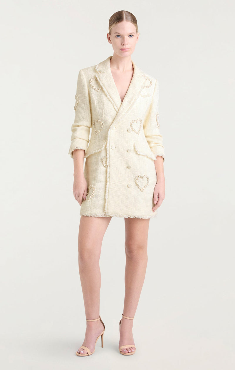 Embellished Blazer Dress