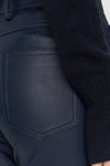 Leather Stretch Teddy Trousers