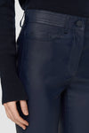 Leather Stretch Teddy Trousers