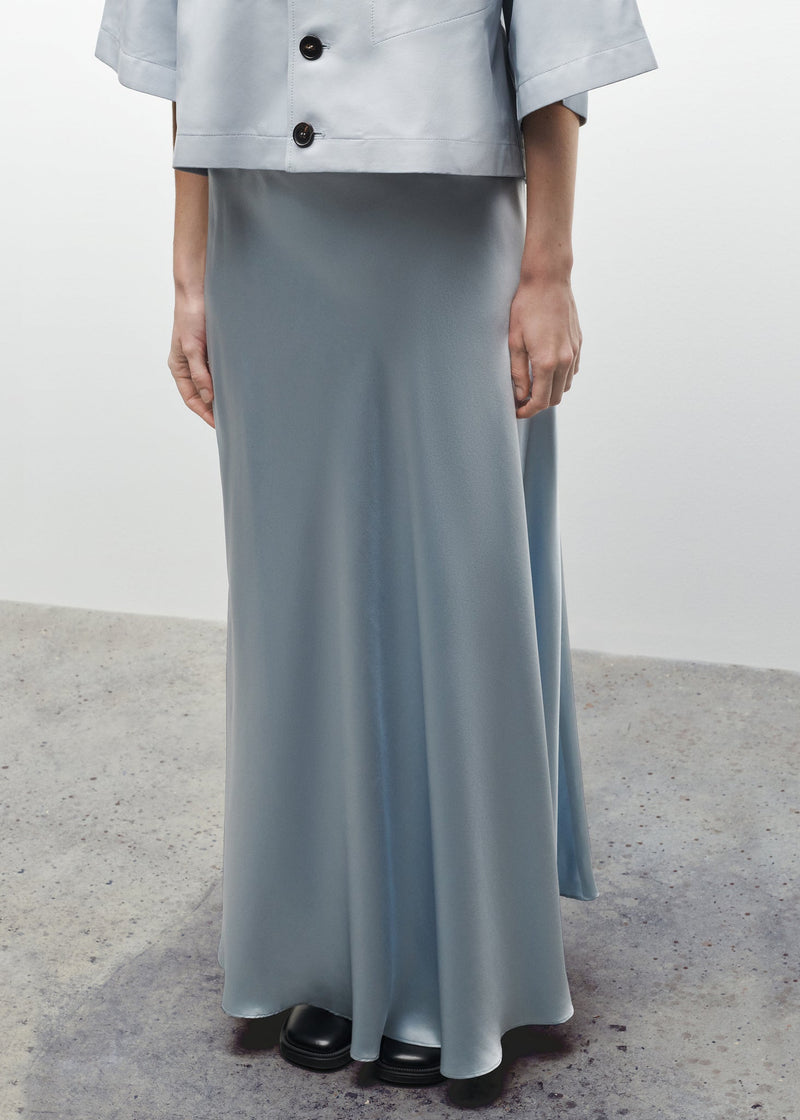 Kira Satin Maxi Skirt