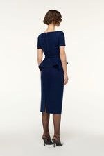 Asymmetrical Twist Boucle Top