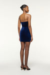 Structured Plunge Mini Dress