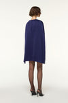 Crystal Trim Cape Mini Dress