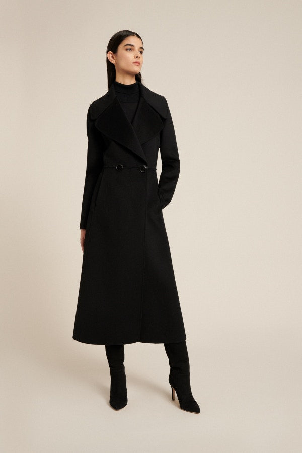 Seriate Wool Coat