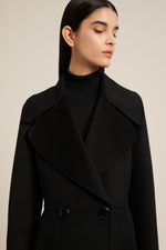 Seriate Wool Coat