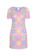 Hailey Crochet Knit Dress