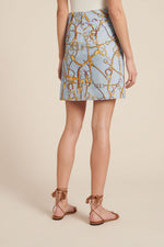 Chain Print Skirt